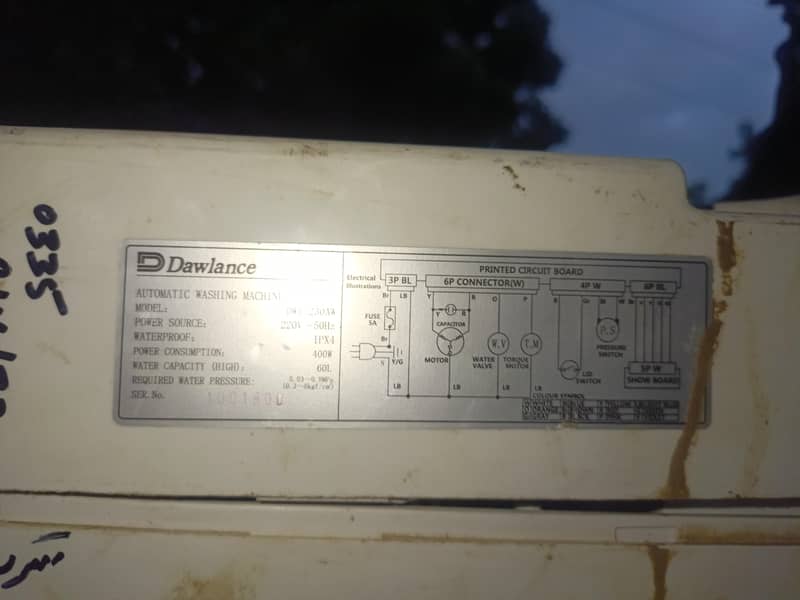 Automatic washing machine 9