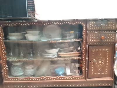 Termite free wooden showcase