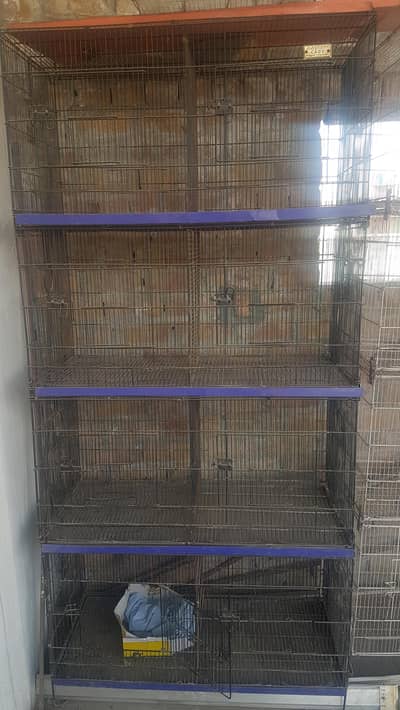 Master cage 8 portions folding cage