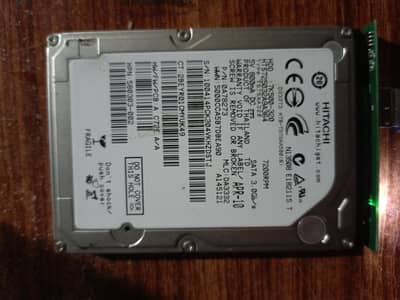Hitachi Hard Disk 320GB Sata For laptop & PC 7200 RPM Fast