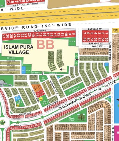 BB Block Lda City 10 Marla Plot For Sale