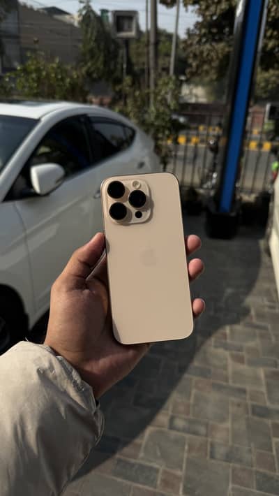 Iphone 16 pro pta approved | 256gb desert | 93 %  in warranty