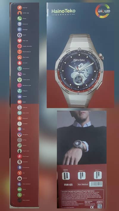 Haino Teko Smartwatch - RW 65 For Sale
