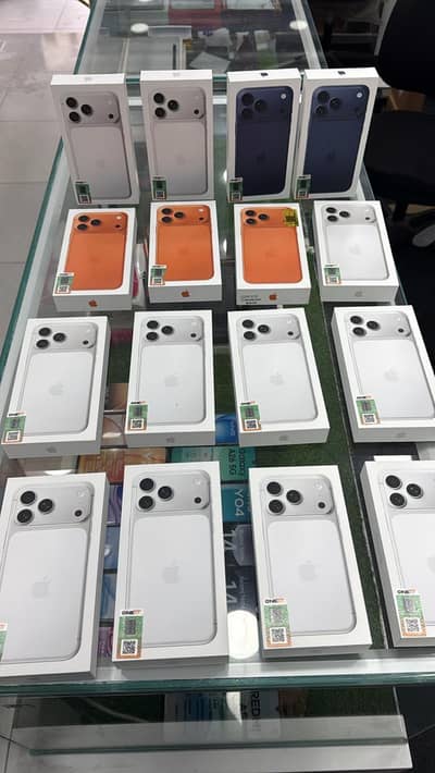 17 pro max 256Gb  orange  gnext warranty PTA approved