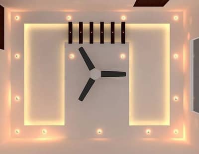 POP Ceiling/Pvc Wall Paneling Roof Ceiling/Gypsum Ceiling