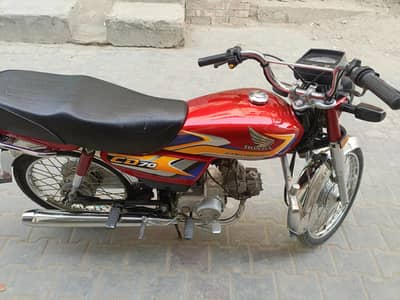 Honda 70 cc 2024 madal ha number ni laga latar kata ha
