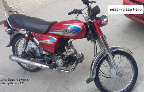 Hero Honda 70 genuine bike 4 Sale
