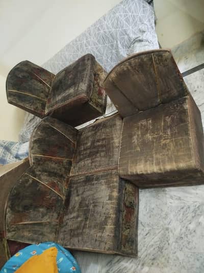 4 piece of Single Sofa