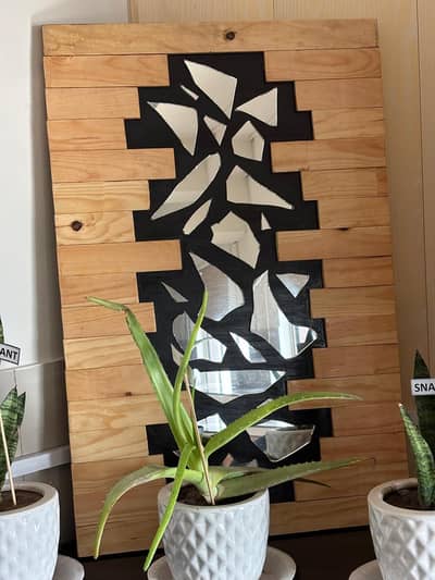 handcrafted wooden decoration frame for Sale