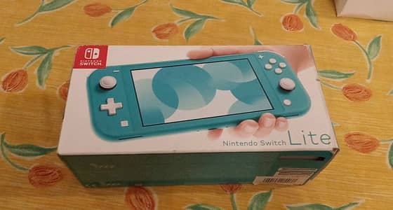 Nintendo Switch Lite + 64GB SD Card + Screen Protector [Box+Charger]
