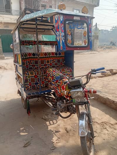 Chingchui rickshaw new tyre instaled