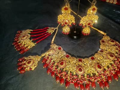 bridal kundan full set