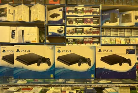 Ps4 slim 500 gb complete box with warranty