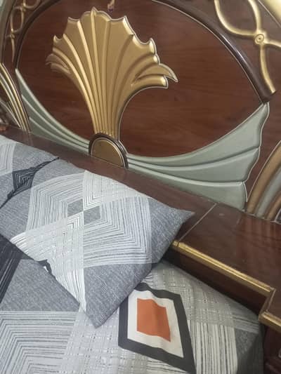 king size double bed and wardrobe for sale