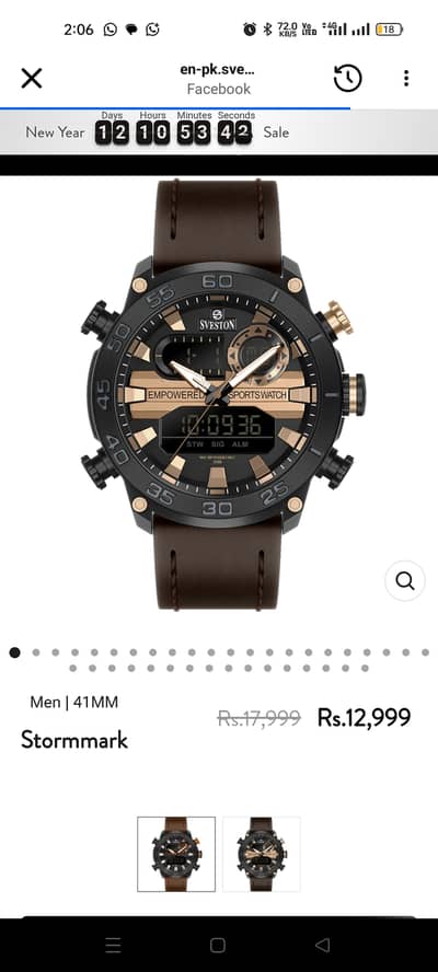 Sweston original branded watches