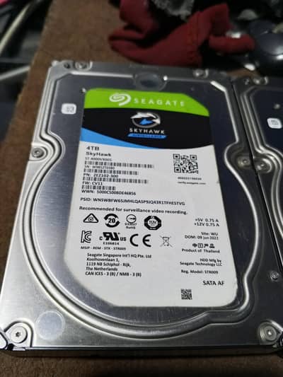 Seagate Skyhawk Surveillance 4tb Sata hard drive