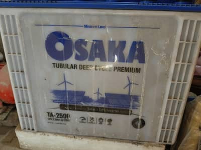 02 used osaka tubular TA2500 BATTERY
