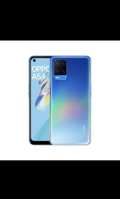 OPPO A54 for sale in excellent condition. It comes with 4GB RAM and 12