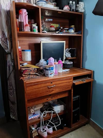 original wooden showcase