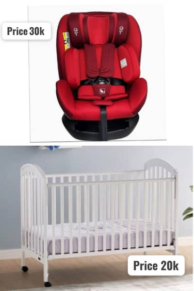Juniors Baby cot | kids bed | Wooden coat | kids Car seater | Car seat