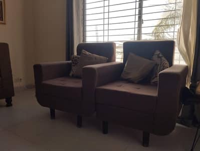 5 seater sofa set, sofa cum bed plus L shape