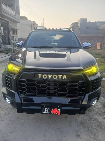 Toyota hilux vigo converted to Toyota tundra American shape