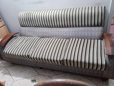 5 Seater Wooden sofa