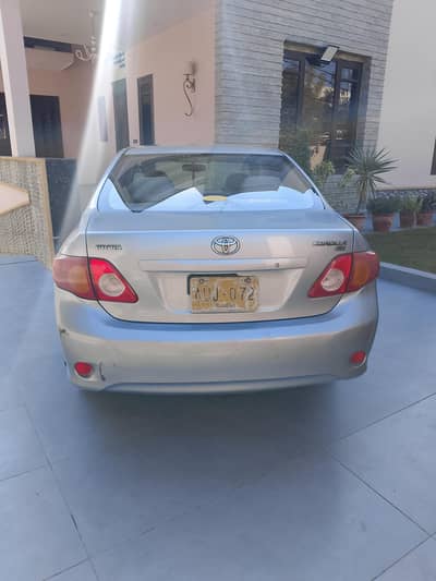 corolla Gli 2010  register 2011