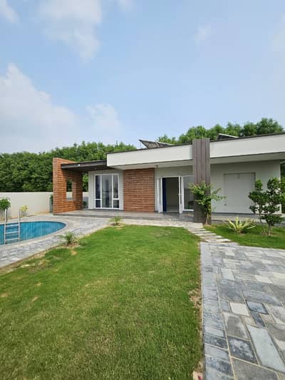 28-Marla Fully Furnished Farmhouse In A High-Status Gated Community, Badian Road Lahore Cantt Your Perfect Home Awaits With EMPIRE Estate"