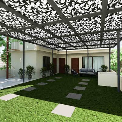 Fiber Shades | Fiberglass Sheets | Fiber Sheds | parking sheds | Shade