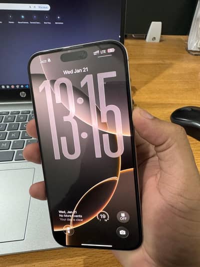 iPhone 16 Pro Max – Natural Titanium – 512GB (PTA Approved)