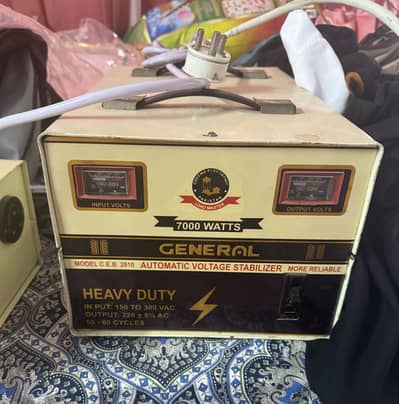 General 7000 watts STABILIZER