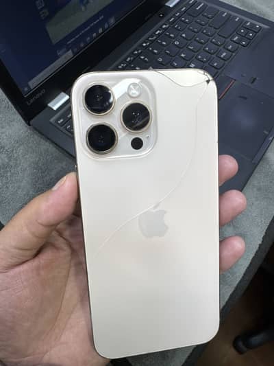 iphone 16pro max 256gb non back crack