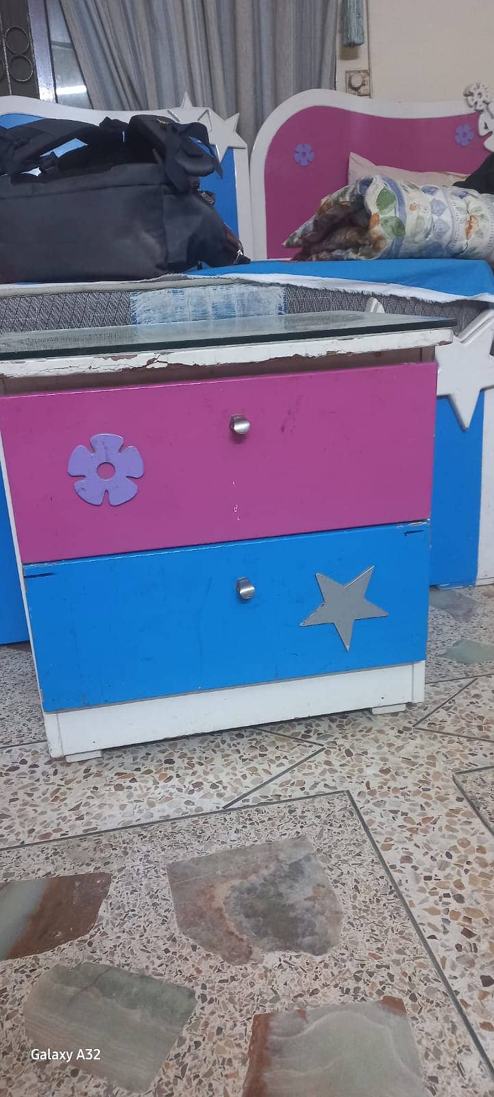 Dressing table and one side table 3