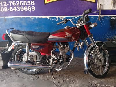 hond 125 2010 modal good condation