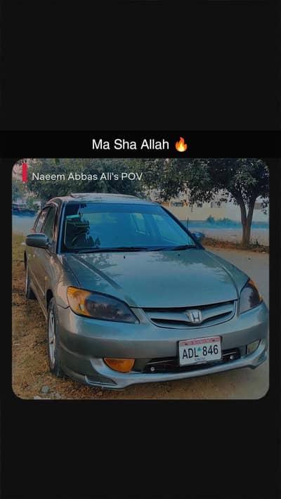 Honda civic oriel prosmatic facel lift 2005