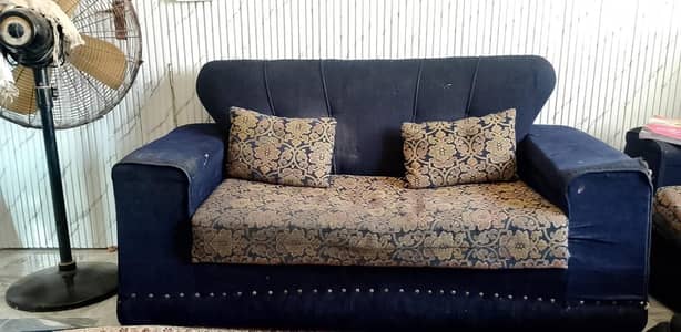 7 seater sofa set with cushions for sale