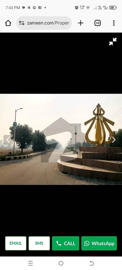 5 Marla Residential Plot for sale in Icon Valley Mardan
