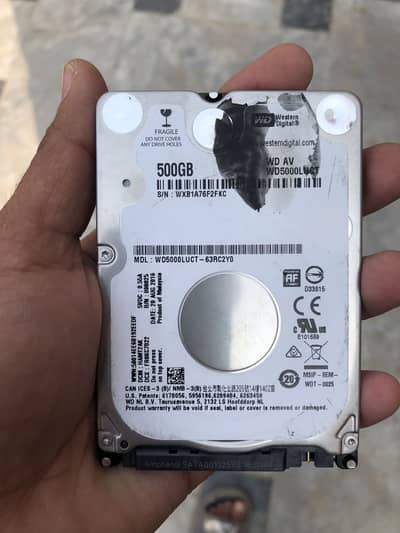 Laptop & Computer Hard 500 GB