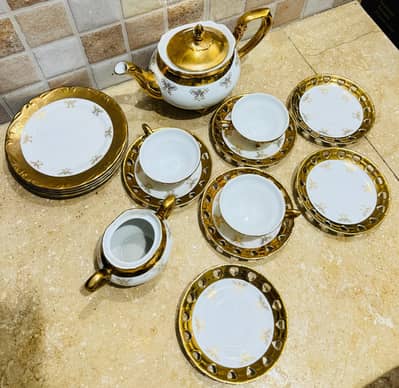 Golden Tea Set
