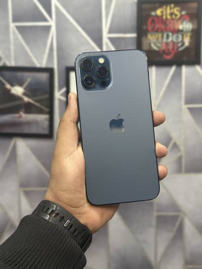 iphone 12 Promax 128GB Pta Approved Mint Condition waterpack comp box