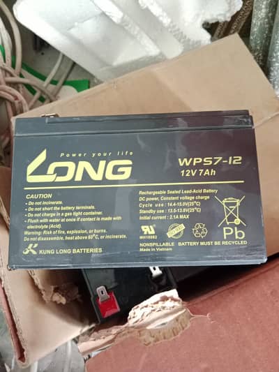 LONG WP7-12 12V 7AH 28W