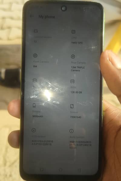 infinix note 12 all okay pata approved 10by8