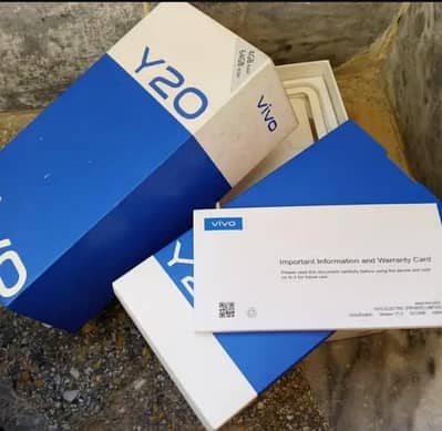 vivo y 20 Total oregnel with box and oregnel charger