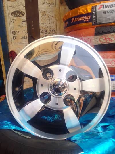 GENUINE ALLOY RIMS FOR SUZUKI CULTUS AND MARAGALLA.