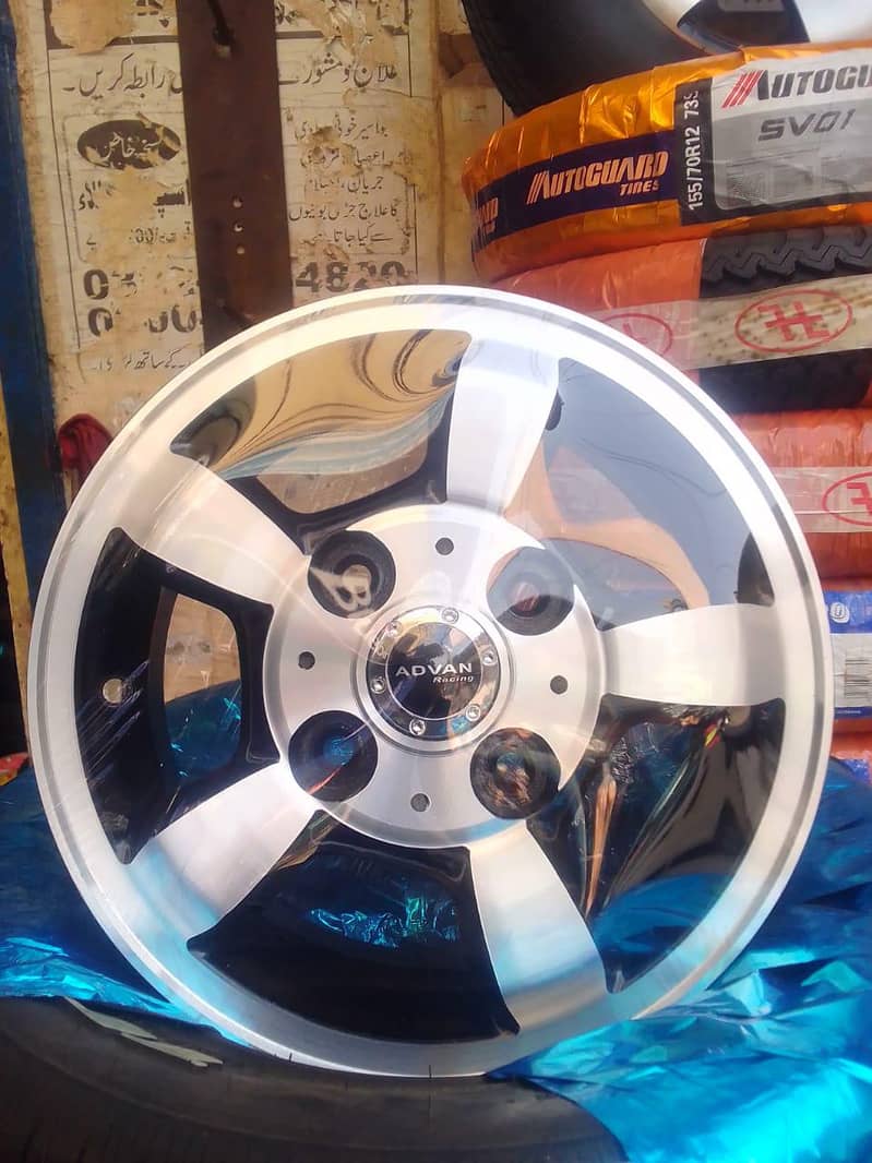 GENUINE ALLOY RIMS FOR SUZUKI CULTUS AND MARAGALLA. - Spare Parts ...