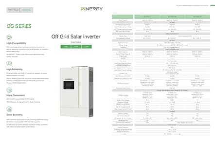 YINERGY 1.2kW (1200w) Solar Inverter