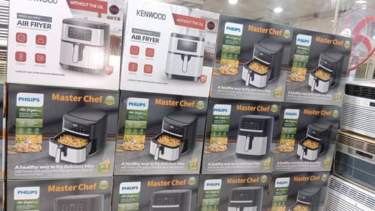 Philips, Panasonic, Kenwood Air fryers