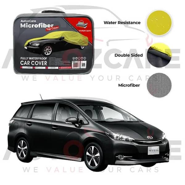 Toyota Wish Microfiber Top Cover - Model 2009-2018