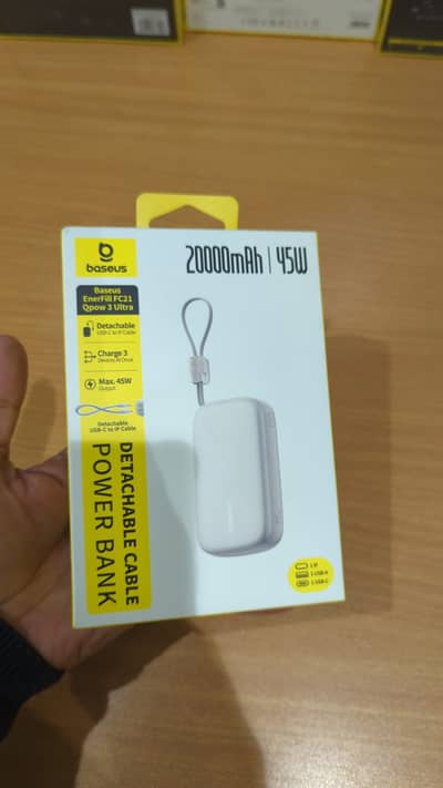 Baseus 45W Fast Charging Power Bank | Original